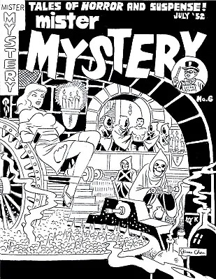 Buy Mister Mystery # 6 Cover Recreation Original Comic  Art On Card Stock • 39.71£