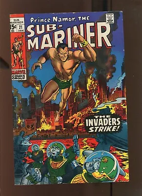 Buy SUB-MARINER #21 - Invaders Strike (5.0) 1970 • 14.28£