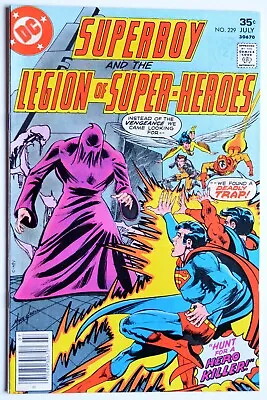 Buy Superboy - Legion Of Superheroes #229 - 1977 - Bronze Age • 3£
