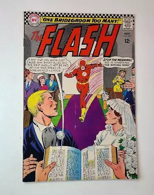 Buy The Flash #165 1966 Wedding Issue DC Comics VG+ • 30£