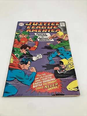 Buy Justice League Of America 56 JLA Vs JSA! Gardner Fox 1967 DC Comics Silver Age • 27.56£