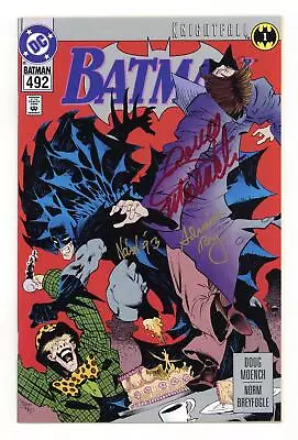 Buy Batman #492 Jones Platinum Variant VF 8.0 1993 • 28.78£