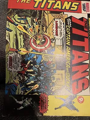 Buy Marvel The Titans # 6 1975 Capt America & Bucky • 1.25£