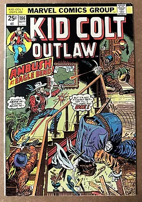 Buy Kid Colt #186 - Ambush At Eagle Bend! (2) • 7.22£