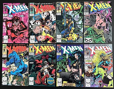 Buy Lot Of 8 Uncanny X-Men #260 261 262 263 264 265 267 269 Marvel Comics (1990) • 23.64£