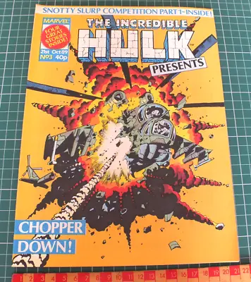 Buy The Incredible Hulk # 3 - 1989 Marvel Comics - Vintage Comic • 8.99£