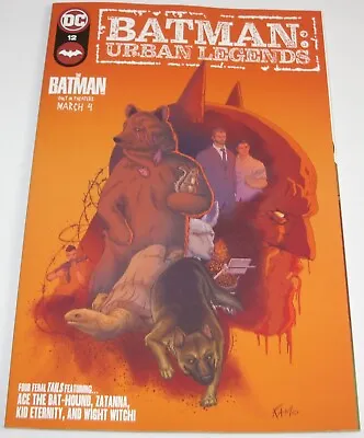 Buy Batman: Urban Legends No 12 DC Comic From April 2022 Bat Hound Zatanna Eternity • 3.99£
