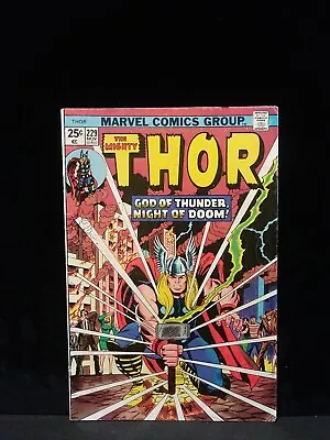 Buy Thor #229 (Ad Promo Hulk #181- 1st App Wolverine) Marvel Comics 1974 • 31.66£