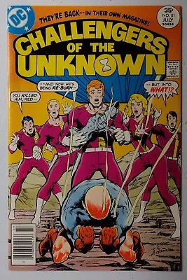 Buy Challengers Of The Unknown #81 (DC July 1977) Very Good/Fine 5.0  • 4£
