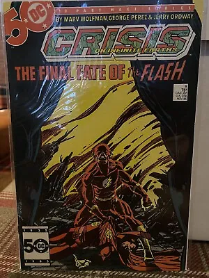 Buy Crisis On Infinite Earths #8 - Death Of Flash  (DC, 1985) VF • 25£
