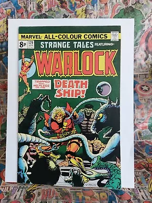 Buy Strange Tales #179 VF Warlock  1st App Pip The Troll Marvel 1975 • 49.95£