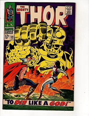 Buy The Mighty Thor #139- 1967-KEY(THIS BOOK HAS MINOR RESTORATION SEE DESCRIPTION) • 17.13£