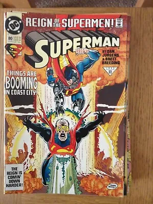 Buy Superman Issue 80 (VF) From August 1993 - Discounted Post • 1.75£