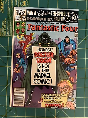 Buy Fantastic Four #238 - Jan 1982 - Vol.1 - Newsstand Edition - Minor Key - (8969) • 4.05£