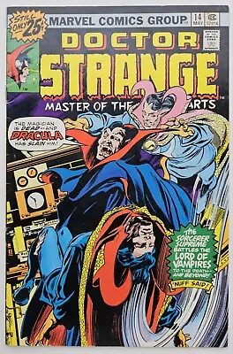 Buy Doctor Strange #14 (1976) Dracula Appearance Marvel VF • 6.82£