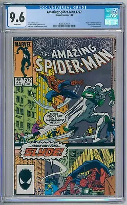 Buy Amazing Spider-Man 272 CGC Graded 9.6 NM+ Marvel Comics 1986 • 52.20£