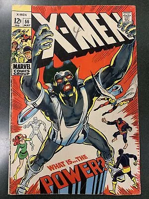 Buy Uncanny X-Men #56 (Marvel, 1969) Iconic Cover Art Neal Adams GD/VG • 84.86£