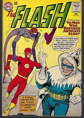 Buy THE FLASH #134 Feb. 1963 In VG+ DC Comics • 25.18£