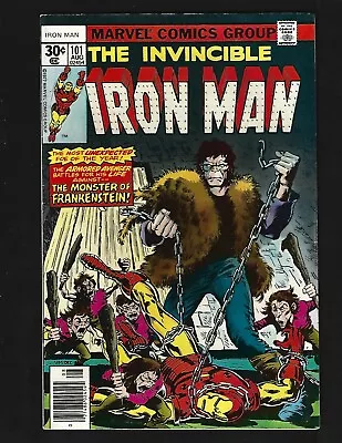 Buy Iron Man #101 VF- Mayerik Cockrum 1st Dreadknight Frankenstein Krissy Longfellow • 11.86£
