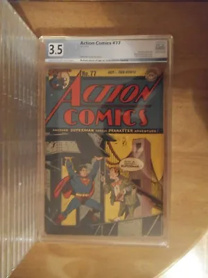 Buy Action Comics 77. Pgx 4.5 • 450£