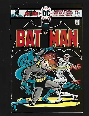 Buy Batman #274 VF Chan 1st Steel Claw Alfred Comm. Gordon Underwolrd Olympics • 12.65£
