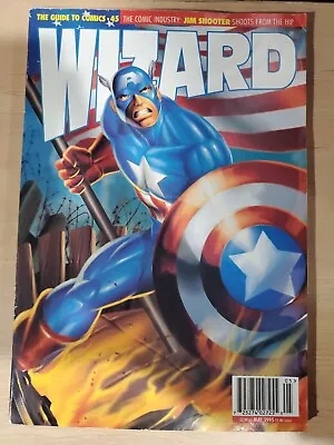 Buy Wizard Guide To Comics #45 Captain America May 1995  • 3.95£