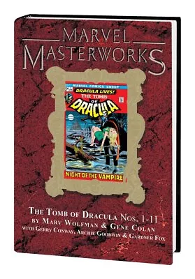 Buy Marvel Masterworks: The Tomb Of Dracula Vol. 1 HC Variant *OOP* • 117.91£