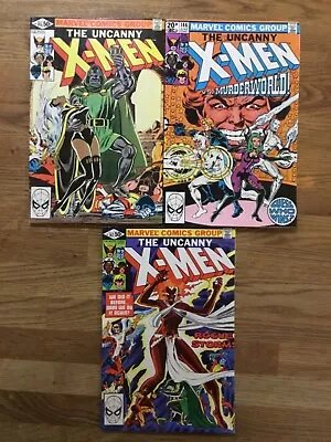 Buy Uncanny X-Men 145 - 147. X-Men Vs Dr. Doom & Arcade. Marvel 1981 • 12£