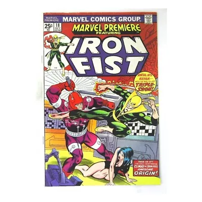Buy Marvel Premiere #18 In Fine + Condition. Marvel Comics [a,(stamp Included) • 17.16£
