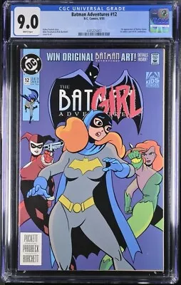 Buy DC COMICS BATMAN ADVENTURES #12 1ST HARLEY QUINN APP CGC 9.0 - Free Shipping • 494.12£