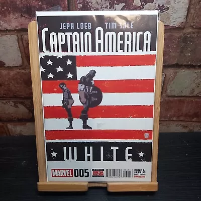 Buy CAPTAIN AMERICA : WHITE ISSUE 5 - FIRST 1st PRINT / SALE MARVEL 2016 VG-NM • 3.99£