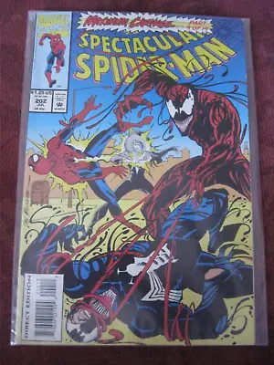 Buy Marvel Comic The Spectacular Spider-man Part 9 Of 14 Issue #202 Nm • 9.59£