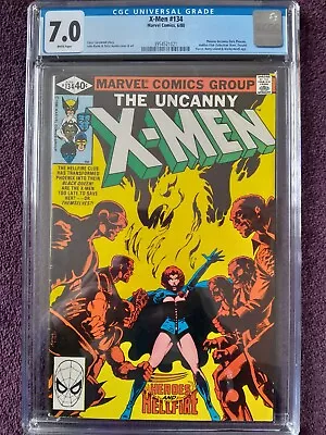Buy Comics: Uncanny X Men 134 1980, 7.0 Jean Grey Becomes The Dark Phoenix. • 120£