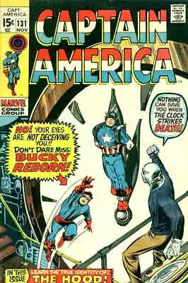 Buy Captain America (1st Series) #131 FN; Marvel | Stan Lee Gene Colan - We Combine • 9.59£