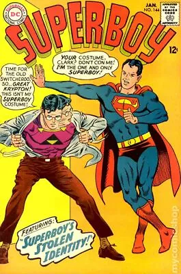 Buy Superboy #144 VG- 3.5 1968 Stock Image Low Grade • 3.04£