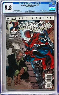 Buy Amazing Spider-Man V2 #33 CGC 9.8 White. Classic J. Scott Cambell Cover! • 95£