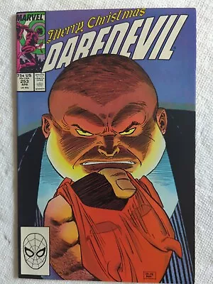 Buy Daredevil #253 (1988) Merry Christmas Kingpin! John Romita Jr. Pencils! • 3.99£