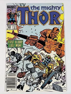 Buy Thor #362 (1985) Death Of Executioner ~ Newsstand | Marvel Comics • 7.58£