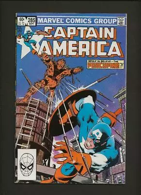 Buy Captain America 285 VF- 7.5 High Definition Scans • 6.43£