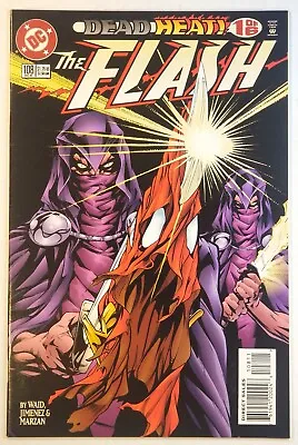 Buy FLASH #108 DC Comics 1995 First Appearance Of Savitar NM- 9.2 FREE SHIPPING! • 9.49£