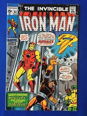 Buy Iron Man #35 VFN (8.0) MARVEL ( Vol 1 1971) (5) (C) • 28£