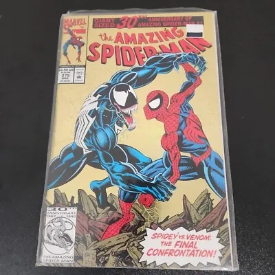 Buy The Amazing Spider-Man #375 (1993) Giant Sized 30th Anniversary Spidey Vs Venom • 15.79£