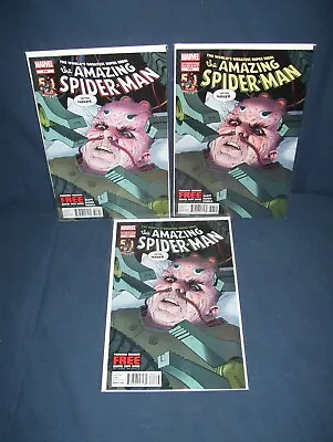 Buy The Amazing Spider-Man #698 With Variants Marvel Comics 2013 With Bag And Board • 15.76£