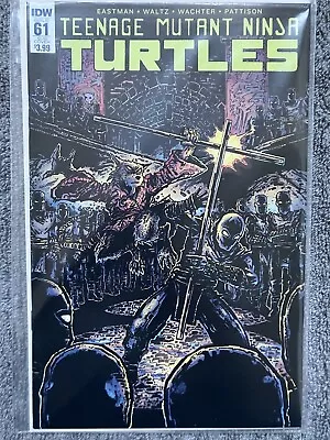 Buy Teenage Mutant Ninja Turtles #61 Sub Cover  1st Print 2016 IDW • 7.95£