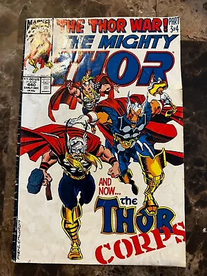 Buy The Mighty Thor #440 NM/VF 1st Thor Corps Beta-Ray Bill Marvel Comics 1991 Key! • 3.15£