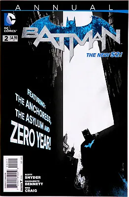 Buy Batman Annual #2 Vol 2 New 52 - DC Comics - S Snyder - M Bennett - W Craig • 4.50£