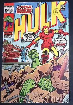 Buy Hulk 131 Bronze Age Marvel Comics 1st Appearance Of Jim Wilson F • 13.99£