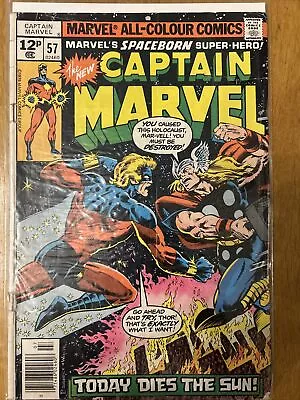 Buy Captain Marvel #57, Marvel Comics, July 1978, VG • 5.50£