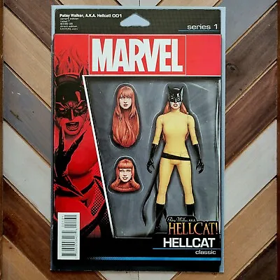 Buy PATSY WALKER A.K.A. HELLCAT #1 (Marvel 2016) High Grade / Action Figure Variant • 10.18£