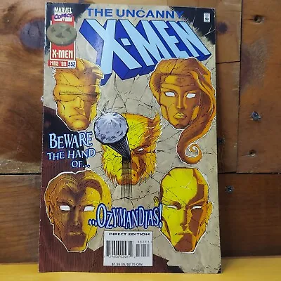 Buy The Uncanny X-Men Comic Book - Ozymandias - Marvel, #332, May 1996 • 4.74£